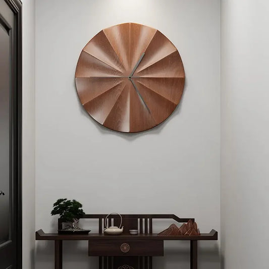 Horloge minimaliste moderne, élégante et silencieuse, pour salon, pas besoin de percer des trous, montage mural, nouvelle horloge de style chinois