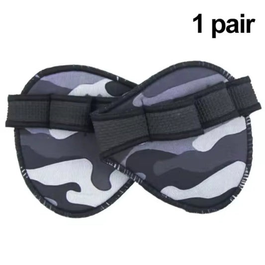 Gants de fitness et de musculation pour la paume et la main, demi-doigts, poignées pour haltères, haltérophilie