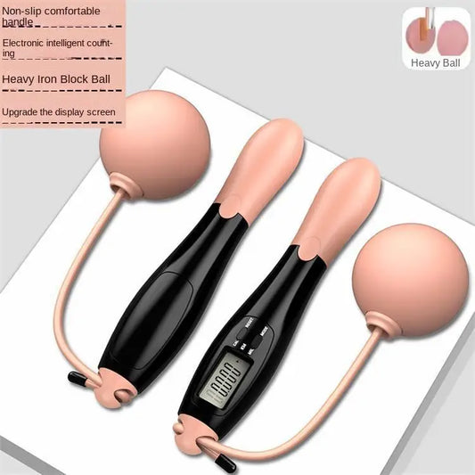 Corde à sauter électronique sans fil, compteur de vitesse, pour gym, fitness, crossfit, avec écran LCD
