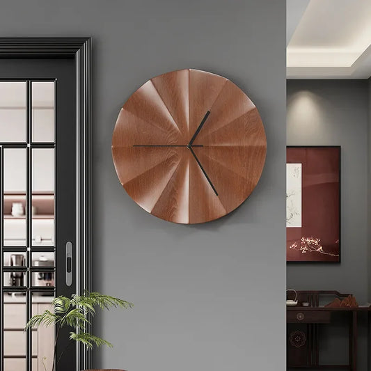 Horloge minimaliste moderne, élégante et silencieuse, pour salon, pas besoin de percer des trous, montage mural, nouvelle horloge de style chinois